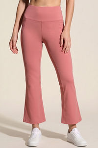 Zelocity Quick Dry Training Flare Track Pant - Rose Dawn — thumbnail 2